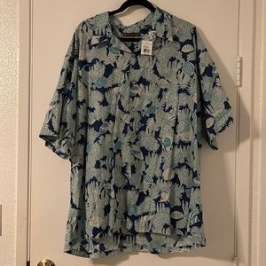 NWT Men’s short sleeve Tori Richard button down